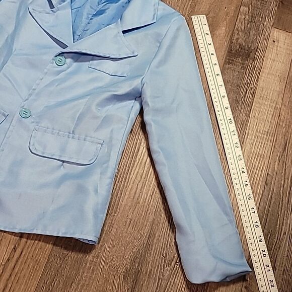 Light Blue Suit with Top Hat and Bow Tie - Picture 12 of 15